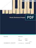 Music Business Proposal