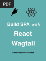 Build SPA With React and Wagtail