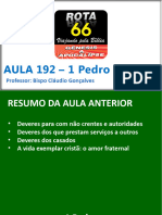 Rota 66 - Aula 192 - 1 Pedro