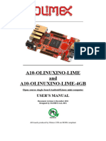 A10 OLinuXino LIME - Manual