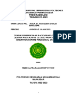 Laporan Akhir PKL I Mahasiswa Poltekkes Muhammadiyah Makassar