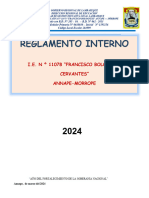 Reglamento Interno I.E Francisco Bolognesi Implementado