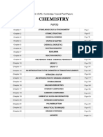9701 Chemistry Paper2 分类真题