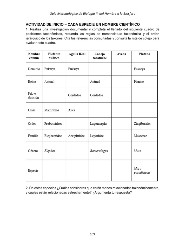 Guia Bio II (Alumno) - 1 | PDF
