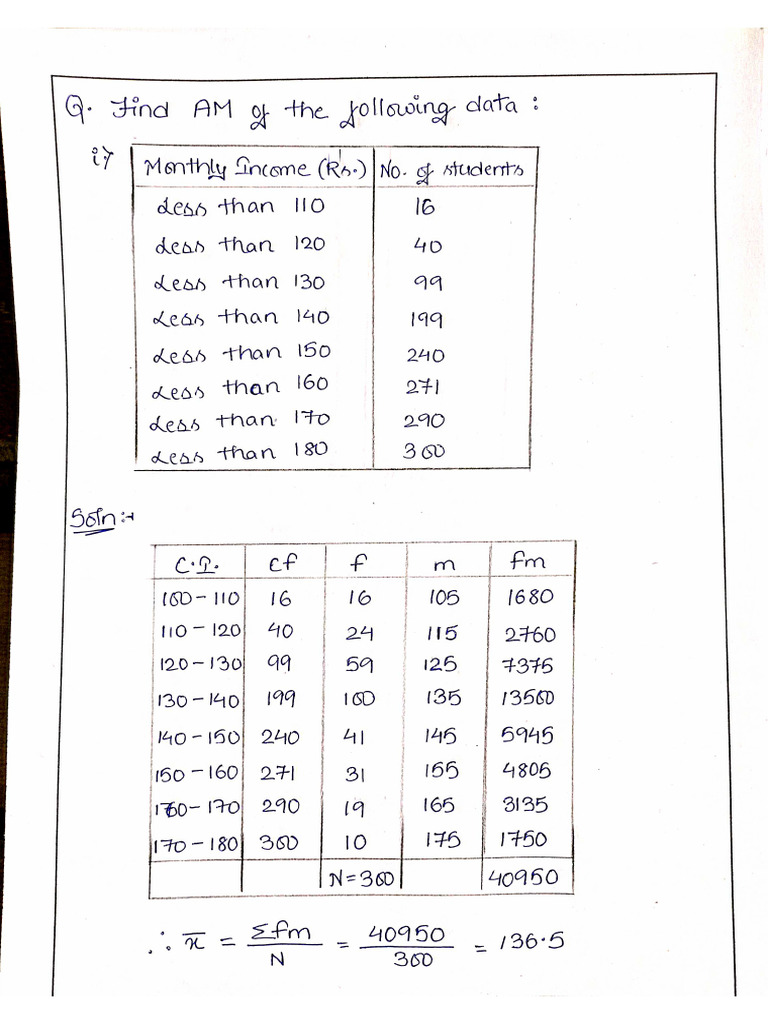 Business Statistics Assignment. | PDF