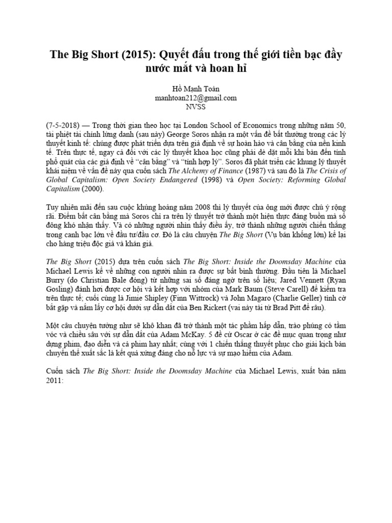 The big short 2015 pdf