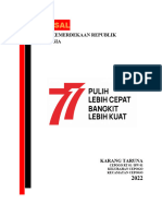 2022 Proposal Acara Kegiatan Memperingati Hari Kemerdekaan Indonesia