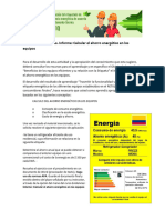 Actividad 3. Evidencia. Informe: Calcular El Ahorro Energético en Los Equipos