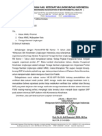 Surat Organisasi Profesi HAKLI - Tenaga Sanitasi Lingkungan