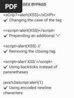 Cross Site Scripting XSS Regex Bypass 1704538523