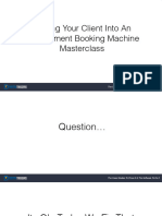 Turning Your Client Into An Appointment Booking Machine Masterclass