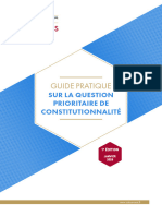 CNB Guide Question Prioritaire Constitutionnalite