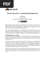 Download Review Steve Jobs - The Authorized Biography Book by Kal Korff SN71755214 doc pdf