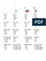 Soal Unit 8 Bahasa Inggris Kelas 4