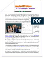 STEM Schools in California