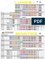 Horario Colegio y Circulo - 15 Agosto Nuevo Modificado