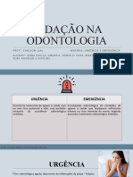 Sedação Na Odontologia