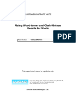 LUSAS-1023 - Using Wood-Armer and Clark-Nielsen Results For Shells