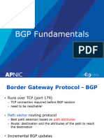 BGP Fundamentals