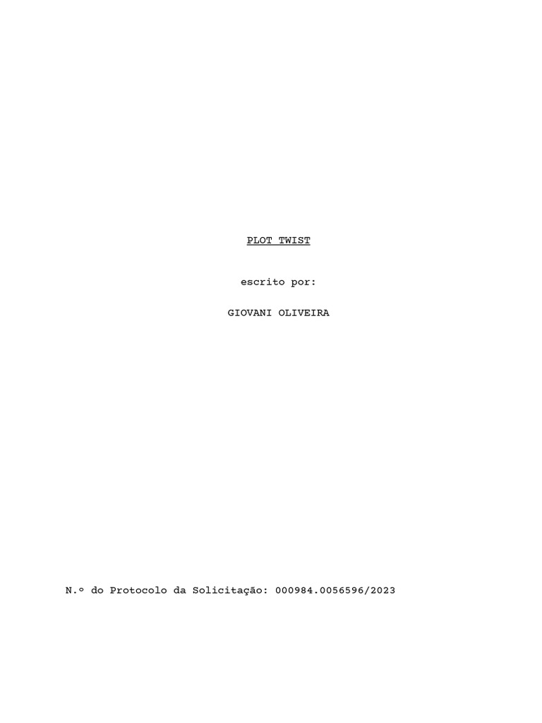 Plot Twist | PDF