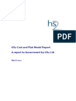 hs2 Cost and Risk Model Report