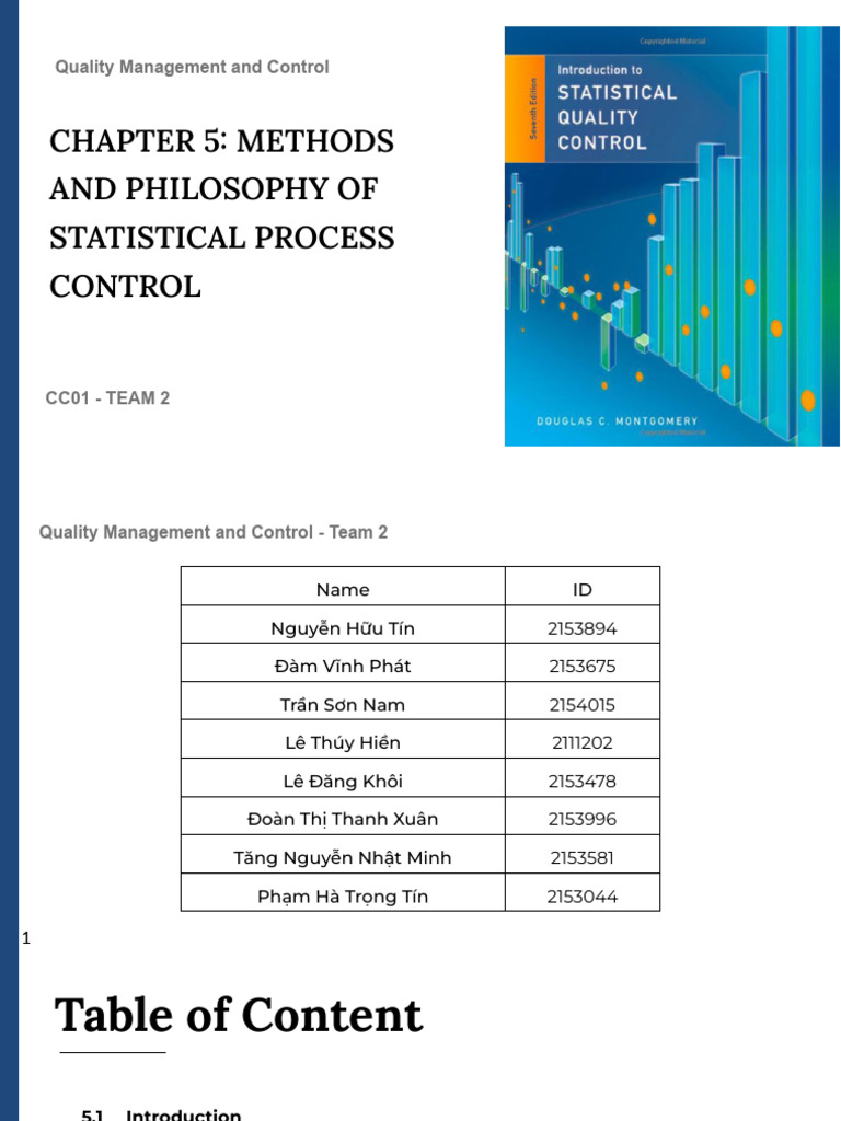 Statistical Process Control Methods | PDF | Sampling (Statistics ...
