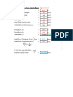 Load Calculation Slab To Beam