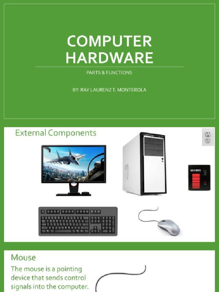 COMPUTERHARDWARE_PARTSANDFUNCTIONS PDF