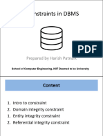 Constraints