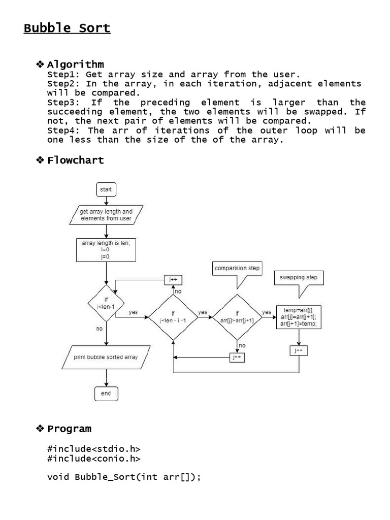 DS Bubble and Quick Sort | PDF | Computing | Applied Mathematics