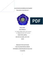 Makalah KLP 01 Konsep Dasar Sistem Informasi