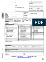 Catheter Laboratory Referral Form