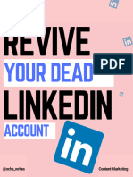 Revive Your Dead Linkedin Account