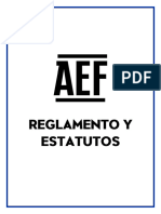 AEF - Reglamento y Estatutos Apertura 2021