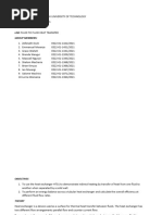 Thermodynamics Lab Report