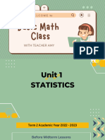 Unit 1 Statistics M2
