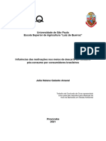 TCC - Nfluências Das Motivações Nos Meios de Descarte de Vestuário Pós-Consumo Por Consumidores Brasileiros