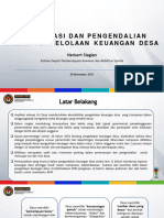 Kemenko PMK - 30112021 Koordinasi Dan Pengendalian Dalam Pengelolaan Keuangan Desa 4.2-Input KK