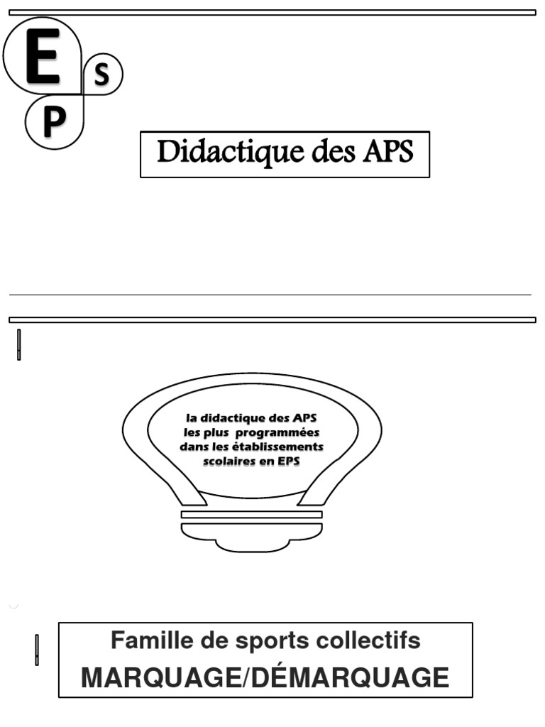 3 DIDACTIQUE DES APS - BN- يرسل | PDF