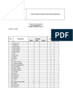 Inventaris Peralatan Keperawatan 2011