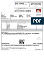 Examination - Form B.A 2 YEAR