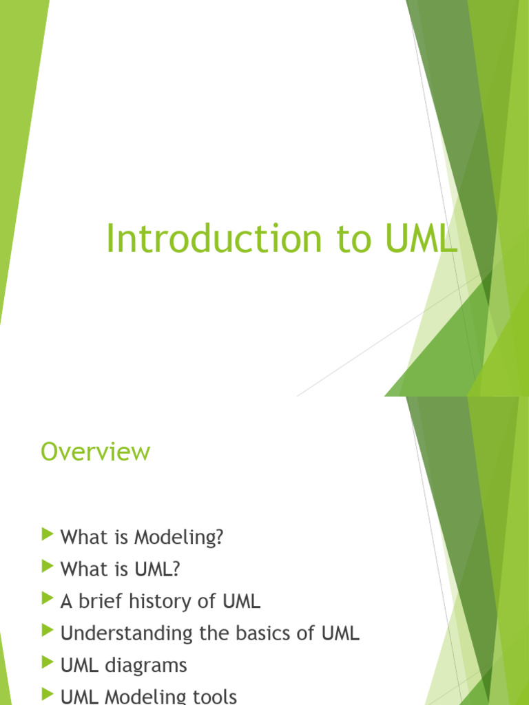 Introduction to UML Modeling Basics | PDF | Unified Modeling Language ...