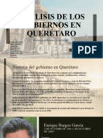 Análisis de Los Gobiernos en Querétaro