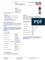 P000216 Hypoid Gear Oil (GL5) SAE 85W 90 49 en - GB