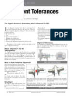 Alignment Tolerances