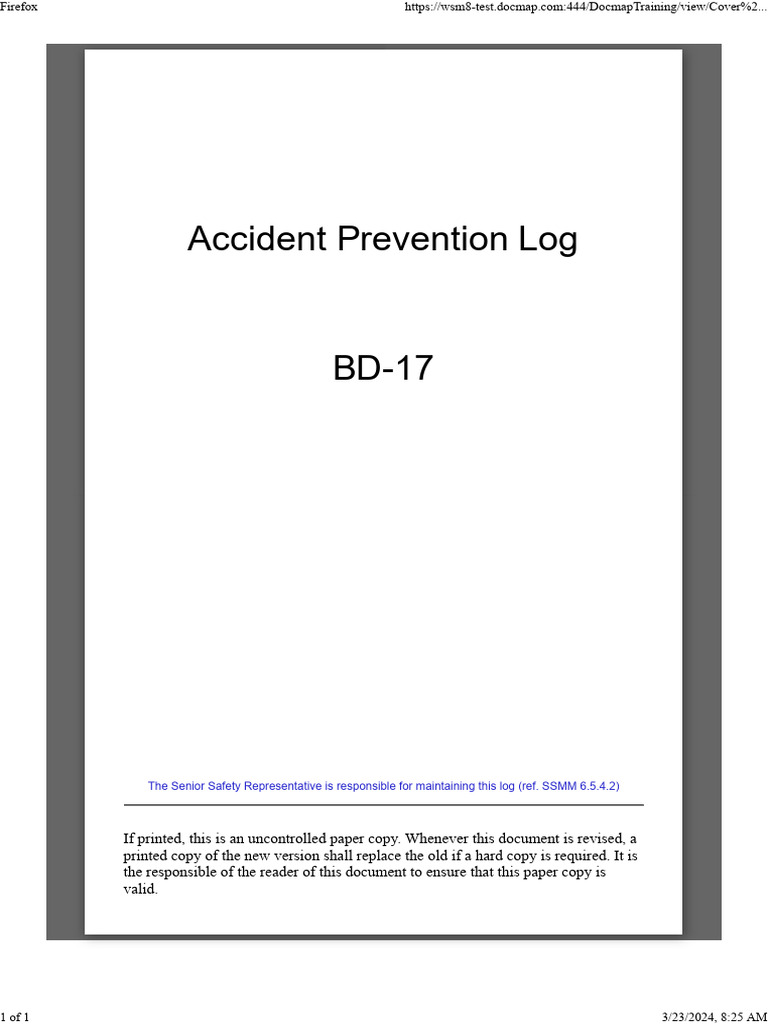 Cover Page - HTML | PDF