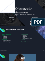 Cybersecurity Awareness Presentation 2022 Prepared by CSR Team