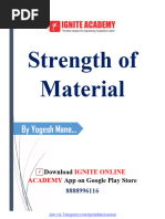 Strength of Material by Yogesh Mane Ignite