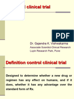 Control Clinical Trial