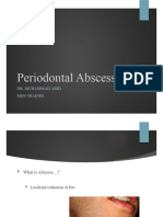 Abcess of Periodontium